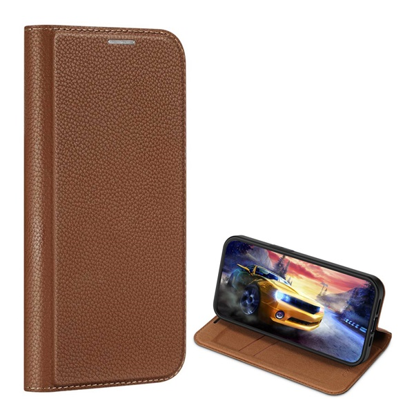 Dux Ducis Skin X2 Apple iPhone 14 Pro Flip Tok - Barna (GP-128911)
