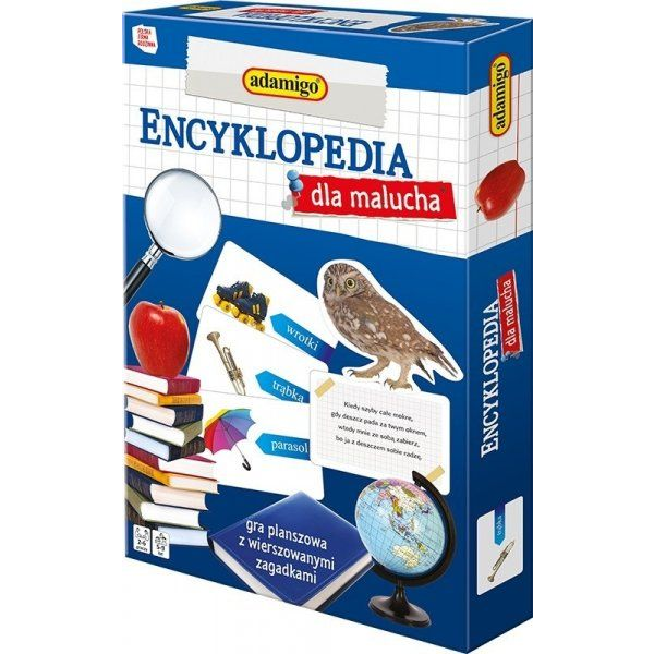 Adamigo Encyklopedia dla Malucha Quiz Oktatójáték (7547)