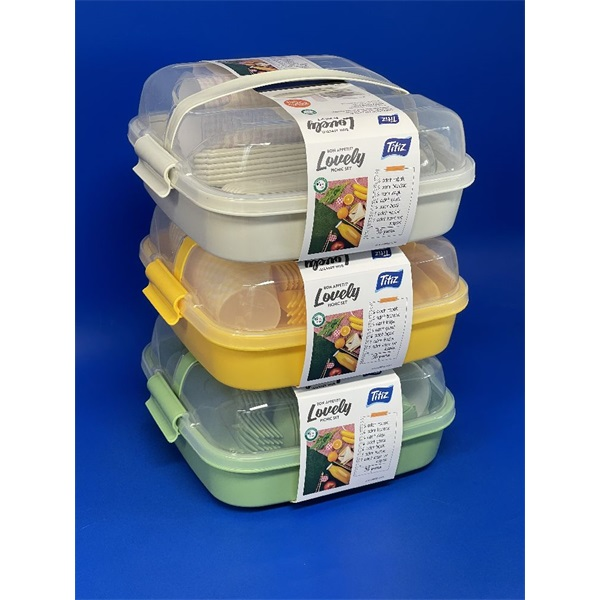 IRIS LOVELY prémium 6 személyes piknik szett (AP-9146)