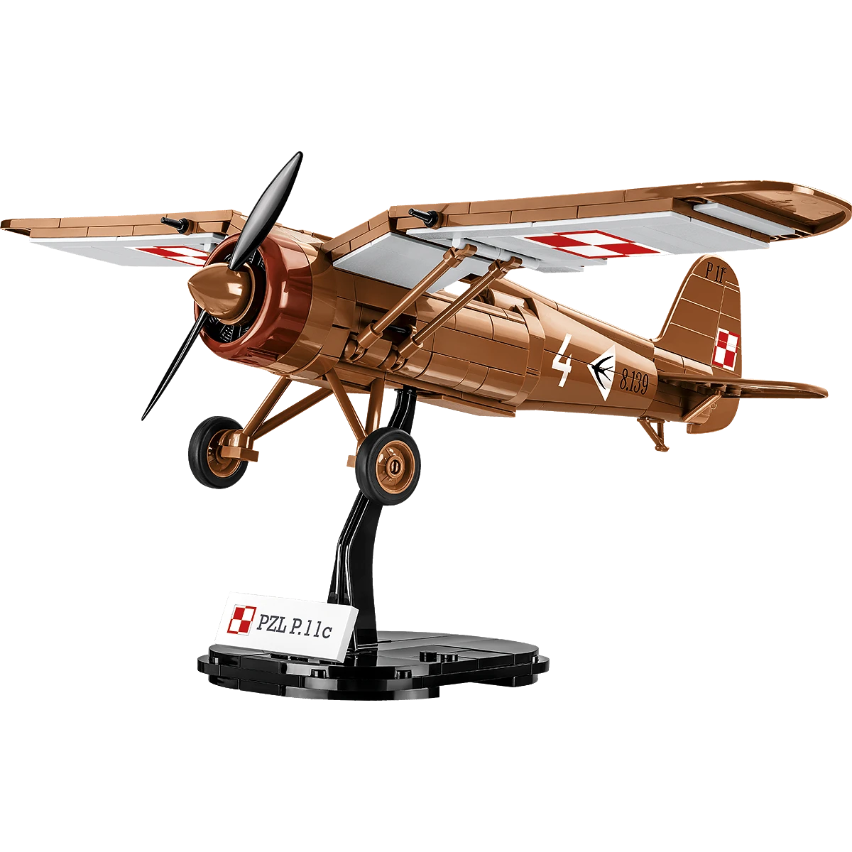 Cobi 5742 PZL P.11c vadászrepülő 320 darabos Építőjáték (COBI-5742)