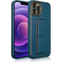New Kickstand Tok iPhone 13 Pro Max Tok Állvánnyal Kék