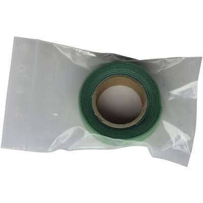 Tépőzáras kábelkötöző, tépőzáras szalag 1000 mm x 20 mm zöld TRU COmPONENTS 910-650-Bag (1586382)