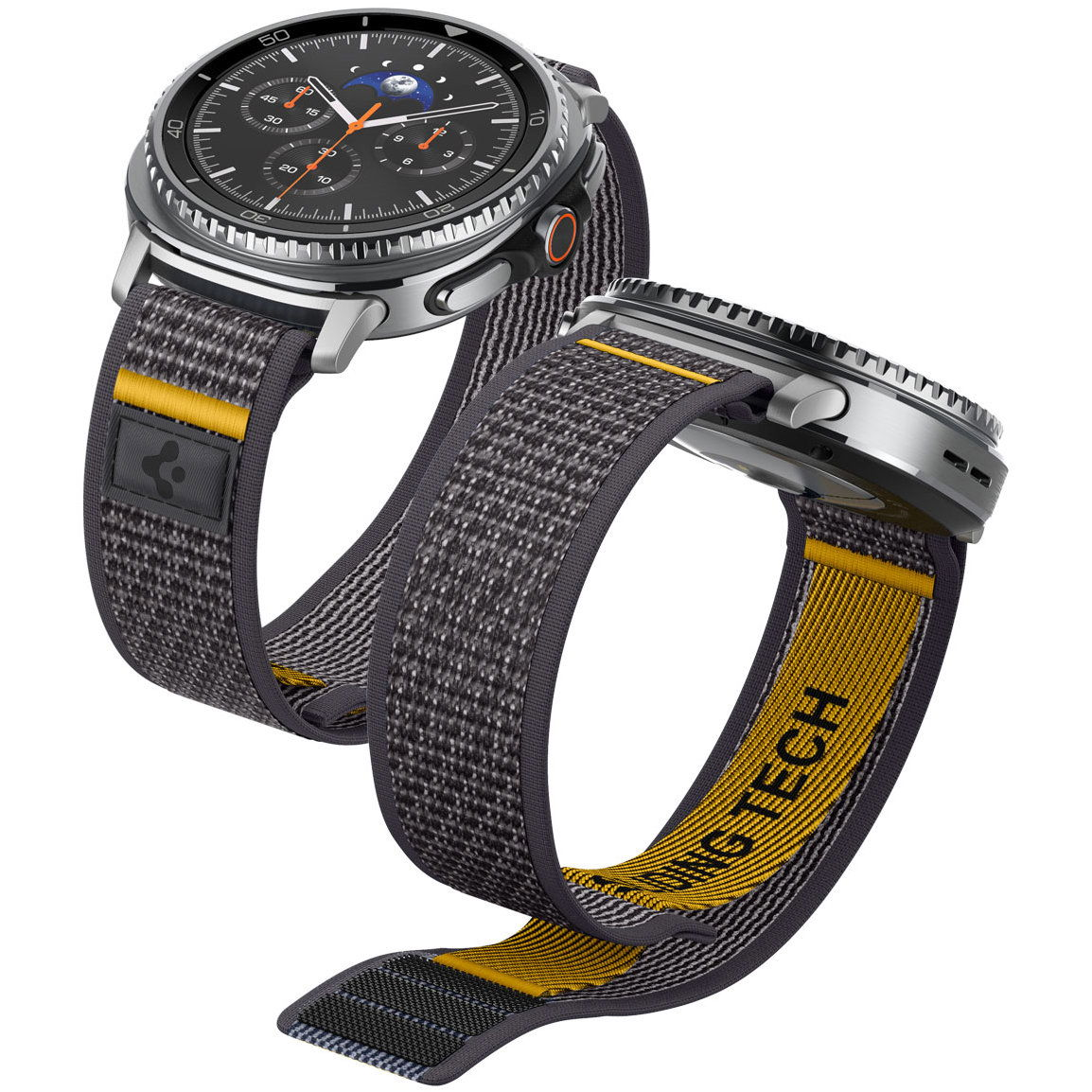 Spigen Athlex Air Band Active Samsung Galaxy Watch 8 46mm / 44mm / 40mm szíj - szürke (AMP10112)