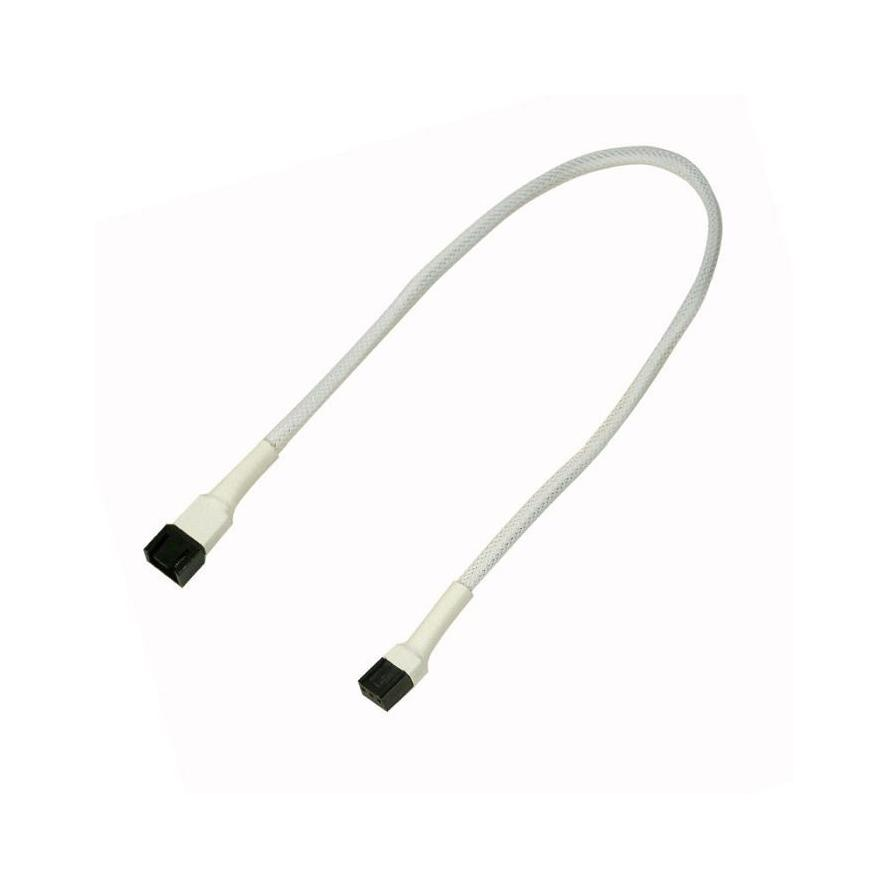 Kabel Nanoxia 3-Pin Verlängerung, 30 cm, weiß (NX3PV30W) (NX3PV30W)