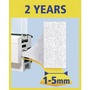 Tesa ablakszigetelő gumi, öntapadó szigetelő csík 6 m x 9 mm Tesamoll® 05428-100