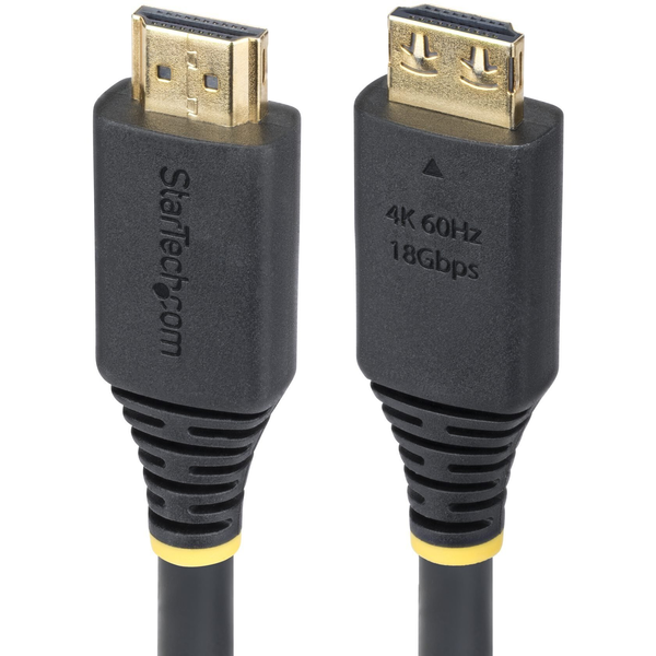 StarTech.com HDMI2-CABLE-GRIP-5M HDMI kabel HDMI Type A (Standaard) Zwart