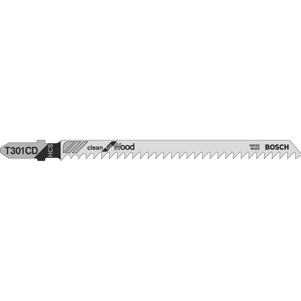 Bosch 2 608 637 590 stiksav, rullesav & sabelsavklinge Stiksavklinger High Carbon Steel (HCS) 5 stk