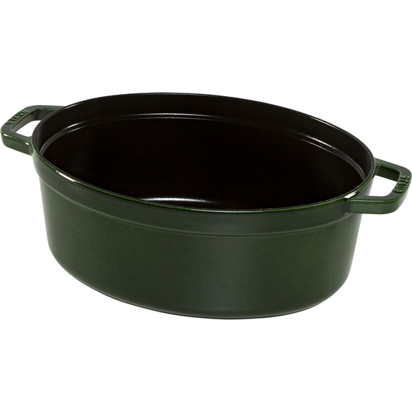 Staub La Cocotte 31cm Sütőedény ovális - Zöld