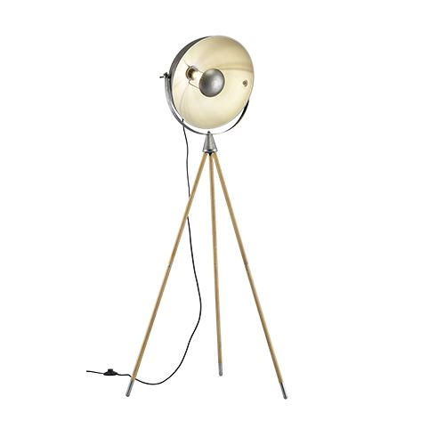 Trio 403400167 Delhi állólámpa antik nikkel színű (izzót nem tartalmaz) (tr403400167)