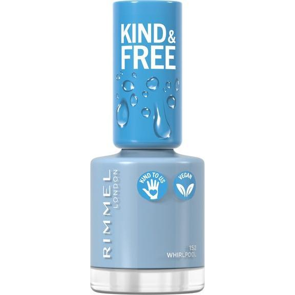 Pintaúñas Rimmel London Kind & Free 152-tidal Wave Blue (8 Ml)