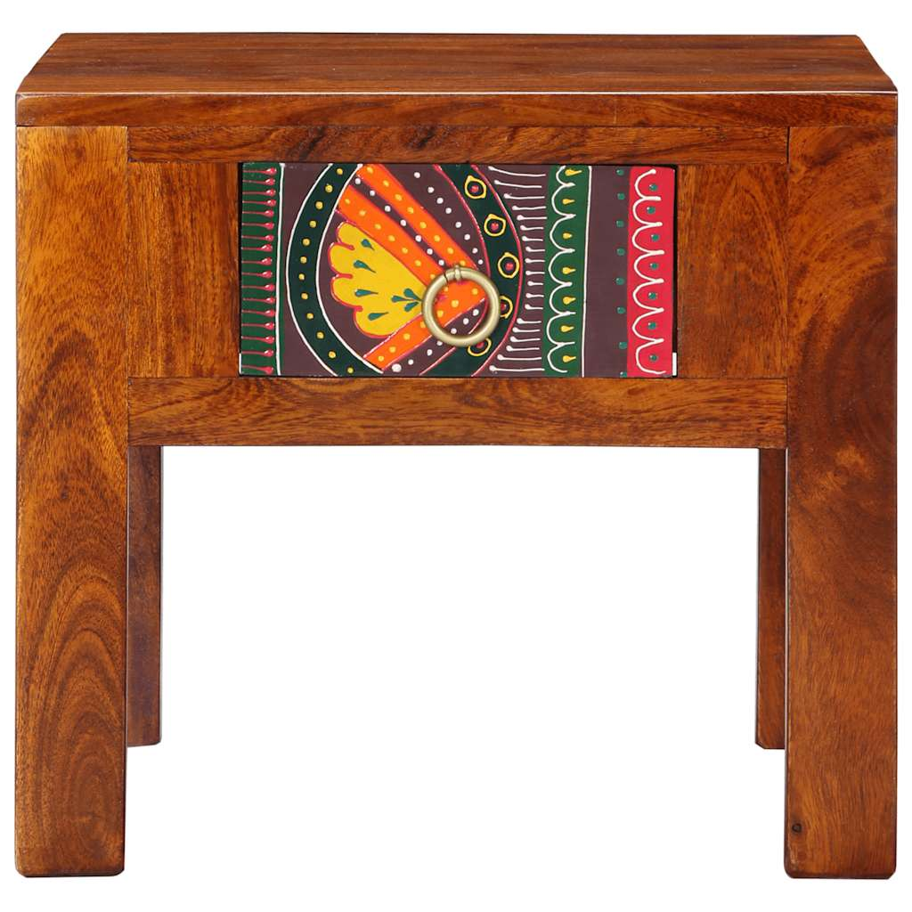 éjjeliszekrény 40x40x36 cm tömör fa akácfa (4016487)