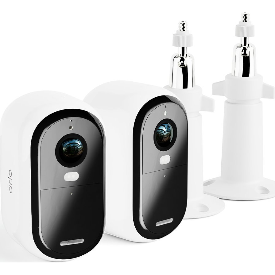 NETGEAR Arlo Essential (Gen 2) 2MP outdoor kamera fehér 2 db (VMC2250-111EUS)