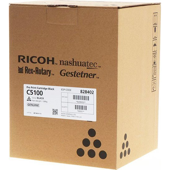 Ricoh 828402 tonercartridge 1 stuk(s) Origineel Zwart