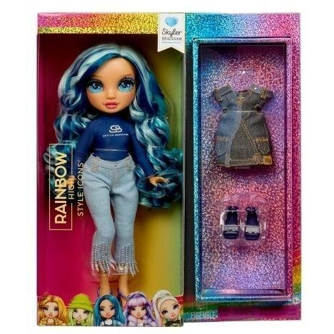 MGA ENTERTAINMENT Rainbow High Style Icons Skyler divat baba 431619-EU