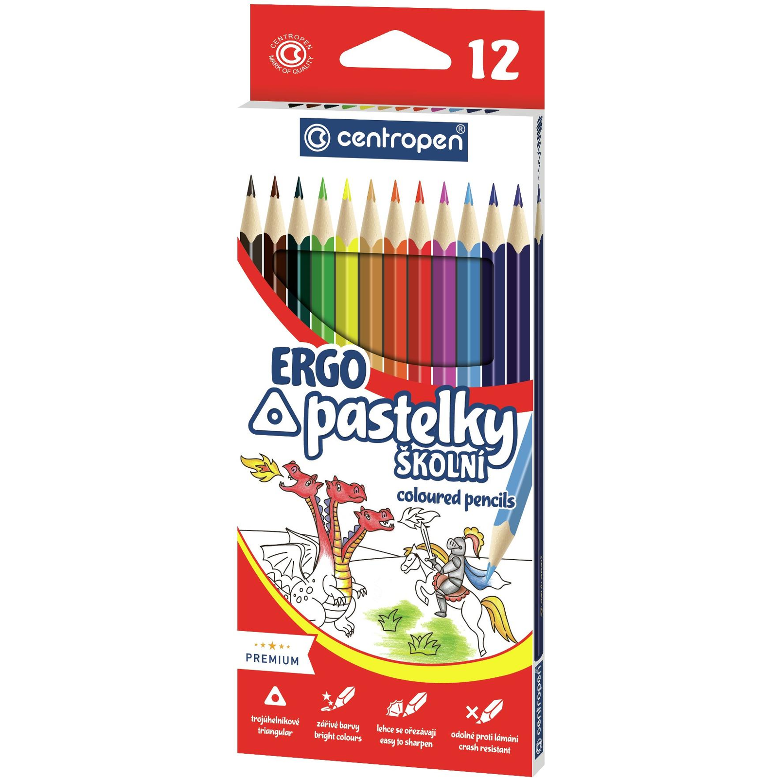 Centropen 9521, háromszögletű, 12 db (8595013624463)