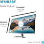 HP M32f FHD Monitor компютърен монитор 80 см (31.5") 1920 x 1080 пиксела Full HD LED