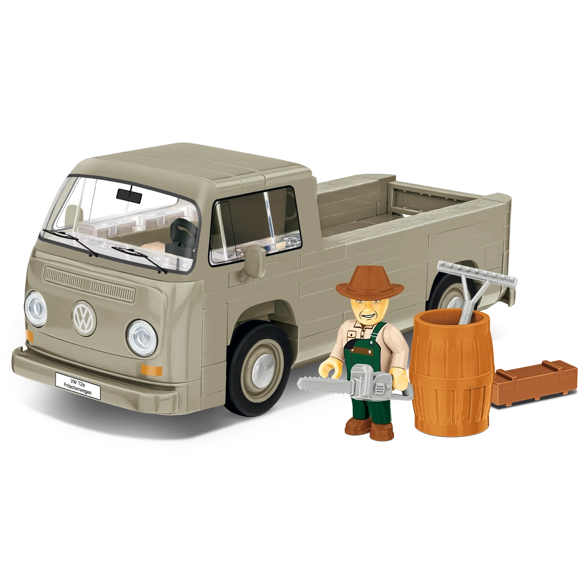 Cobi 24618 Volkswagen T2a Platós teherautó 151 darabos Építőjáték (COBI-24618)