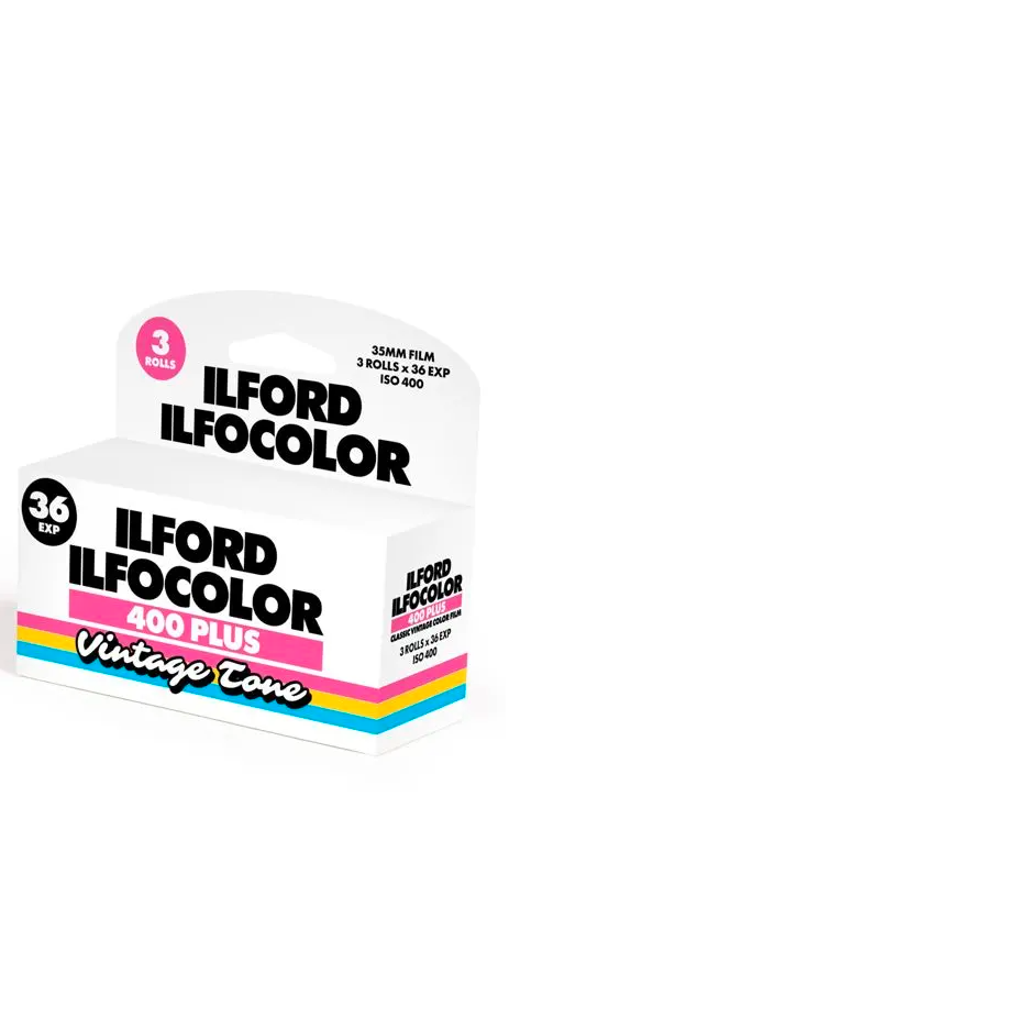 Ilford Ilfocolor Vintage tone 400 Plus 135/36 Színesfilm (3 db) (IA8008000012)