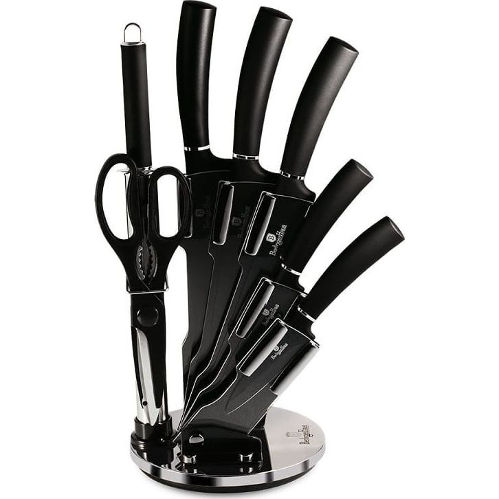 BerlingerHaus BH/2565 Black Silver Collection Késkészlet - Rozsdamentes Acél, Ezüst (BH-2565)