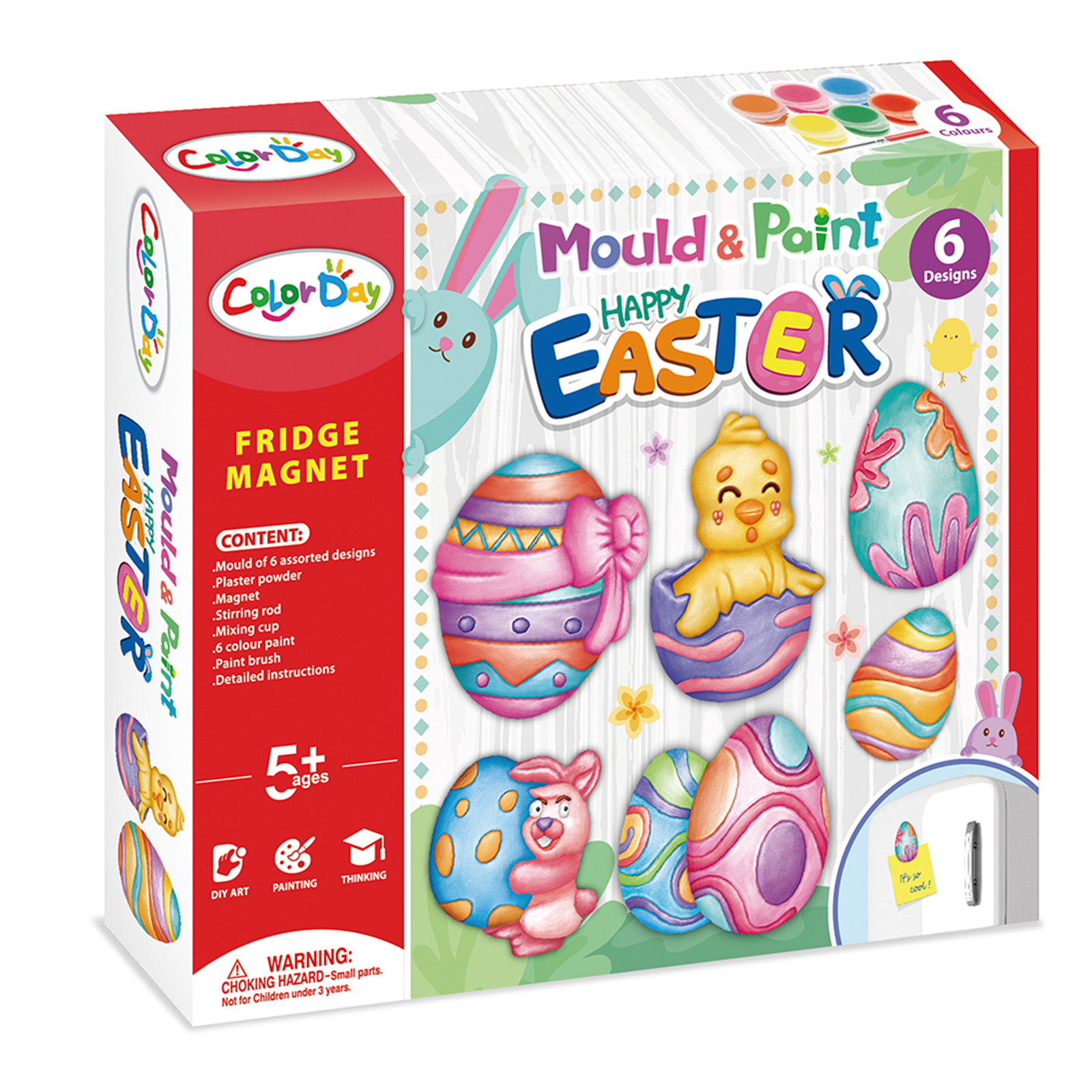 Color Day Húsvéti hűtőmágnes készítő szett (8550)