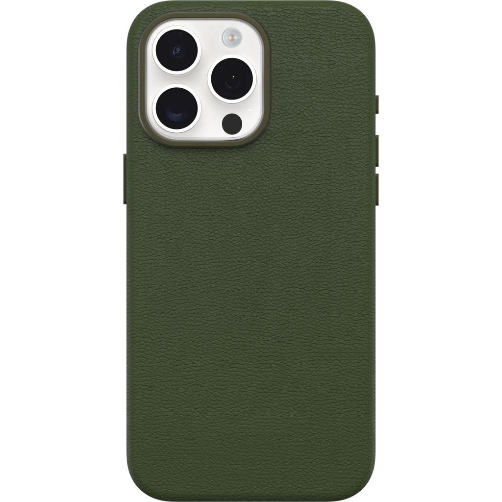 OtterBox Symmetry Series Cactus Leather for MagSafe iPhone 15 Pro Max tok zöld (77-95762) (77-95762)