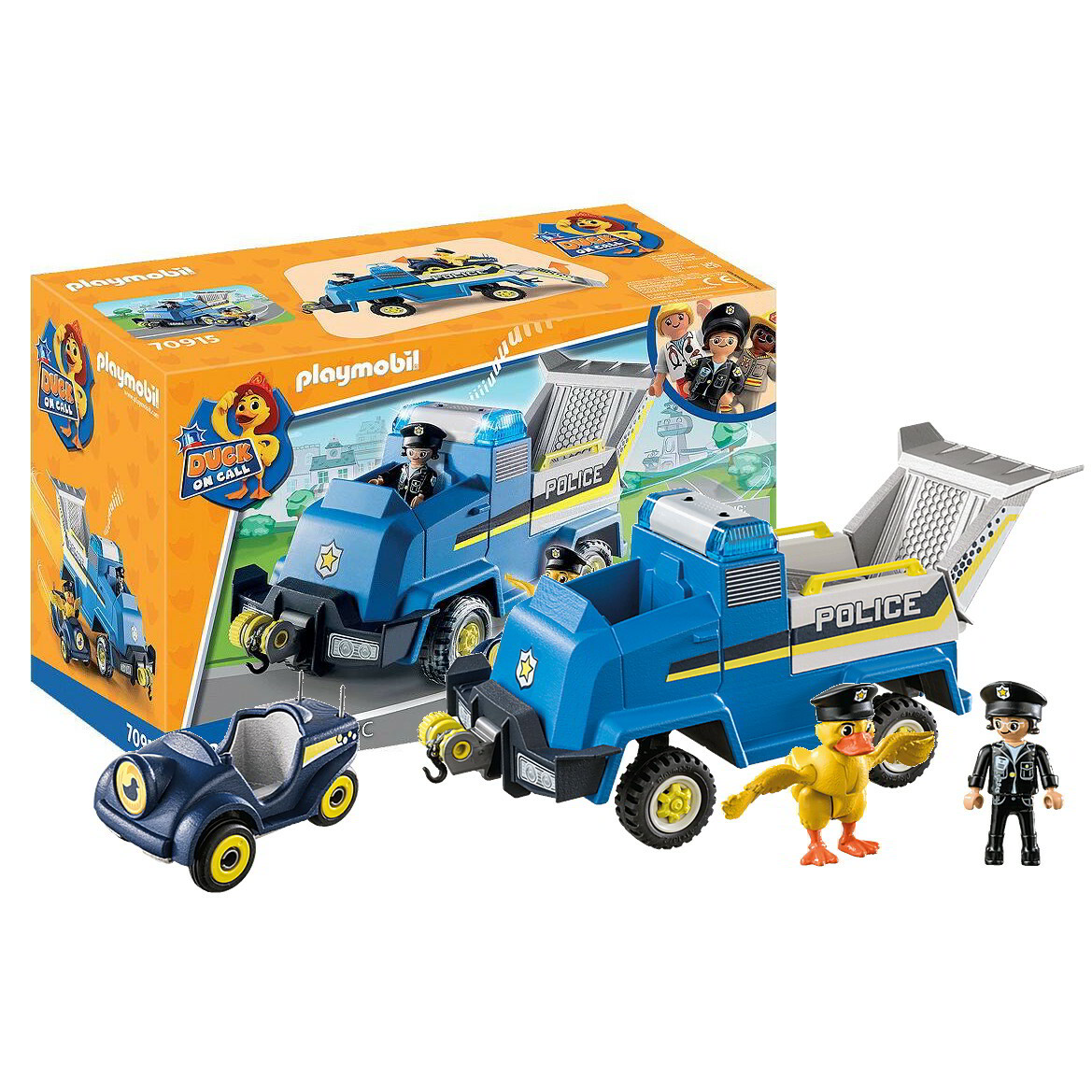 Playmobil Duck on Call Rendőrségi kocsi (70915)