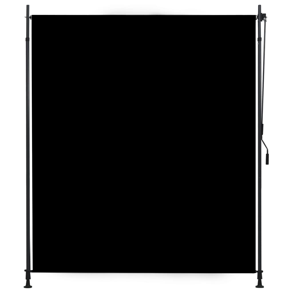 antracitszürke kültéri sötétítő roló 200 x 270 cm (145938)