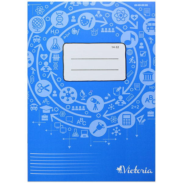 Victoria 32 lapos A5 1. osztályos vonalas füzet - Kék (ISVF1432U)