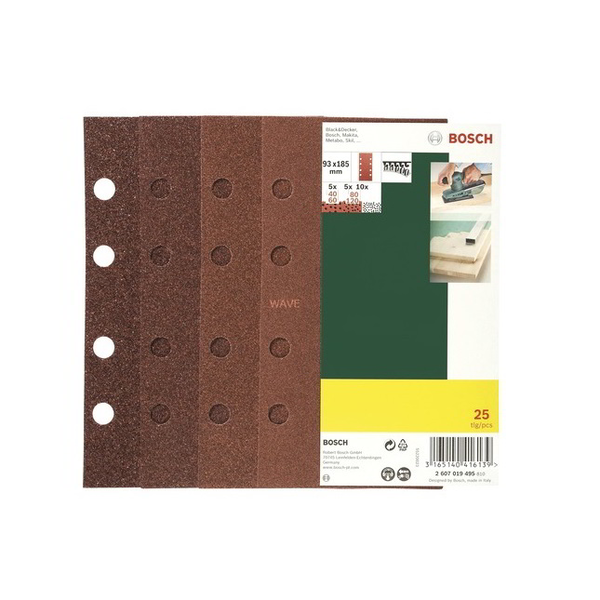 Bosch 2 607 019 495 accesoriu mașină de sablat 25 buc.