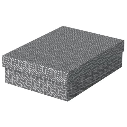 Esselte Home tároló- és ajándékdoboz 3db szürke (628285) (ess628285)