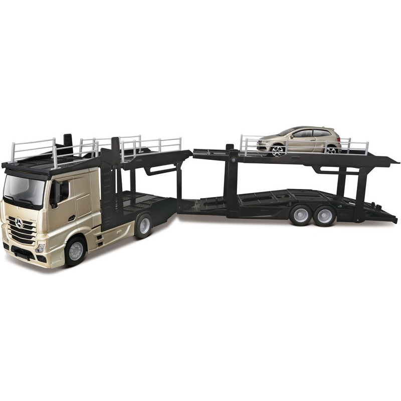 Bburago Mercedes-Benz autószállító fém modell Ezüst (1:43) (31458)