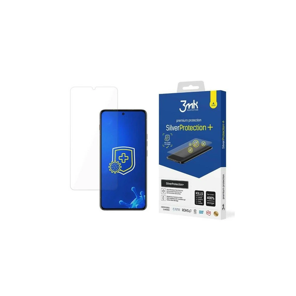 3MK Silver Protect+ Motorola ThinkPhone készülékhez Wet-Mount Antimicrobial kijelzővédő