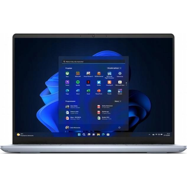 DELL Inspiron 14 Plus 7440 Intel Core Ultra 9 185H Ноутбук 35,6 см (14") 2.8K 32 GB LPDDR5x-SDRAM 1 TB SSD Wi-Fi 6E (802.11ax) Windows 11 Pro Син