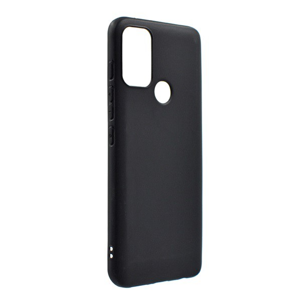 Szilikon telefonvédő (matt) FEKETE [Motorola Moto G50 (XT2137)] (5996591091419)