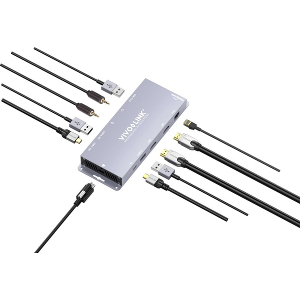 HUB USB VivoLink Vivolink VLUSBCHUB3 zewnętrzna karta graficzna usb