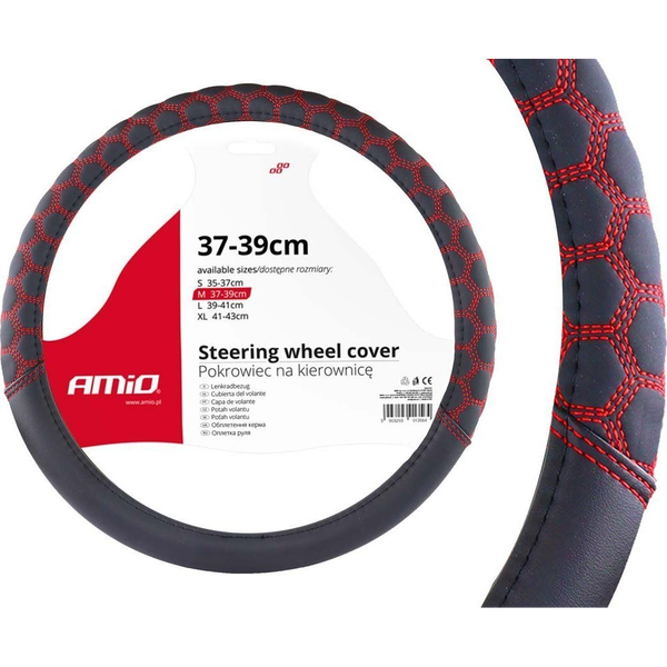 AMiO , Kormányvédő Fekete, 37-39cm (0502560)