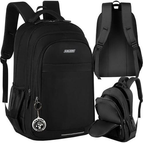 Kruzzel 24525 Školní batoh 30 l, černý (00024525)