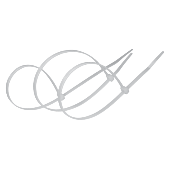 KOELNER 2,5x120mm 100db gyorskötöző fehér (K-55727) (MN-04-082)