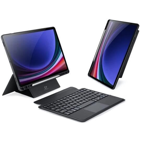 Dux Ducis Samsung Galaxy Tab S9 LTE tok + bluetooth angol billentyűzet (GP-154698)