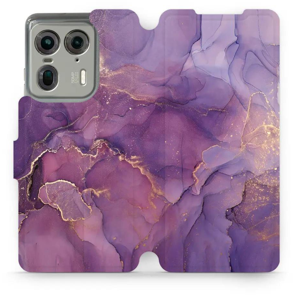 Mobiwear flip book for Motorola EDGE 50 Ultra - VP20S