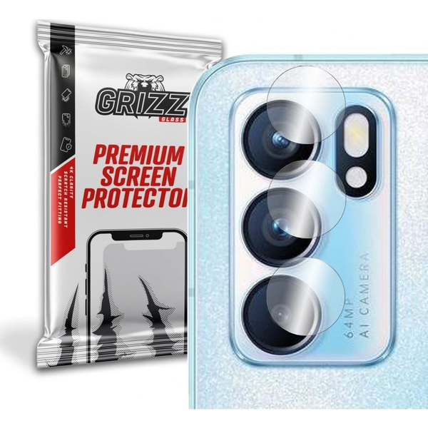  GrizzGlass Szkło hybrydowe na aparat Grizz OPPO Reno6 5G