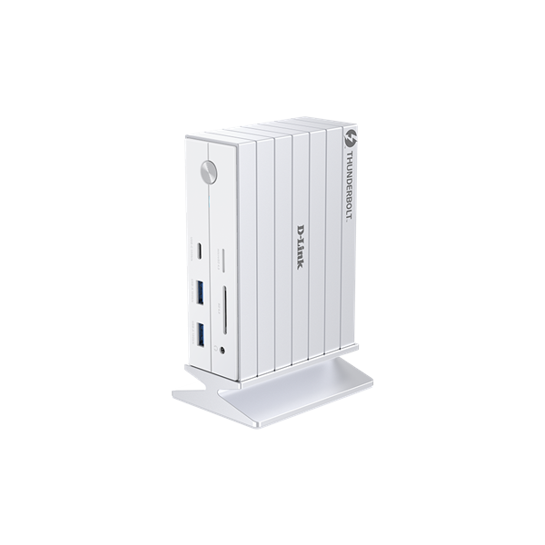 D-Link DUF-E01/E laptop dock & poortreplicator Bedraad Thunderbolt 4 Wit