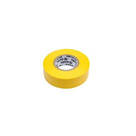 Yato Szigetelőszalag, 19×0,13 mm×20 m, sárga (YT-81654)