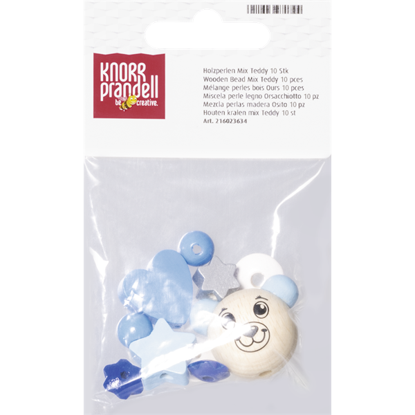 Knorr Prandell Teddy 10 darabos fa gyöngy csomag (216023634)