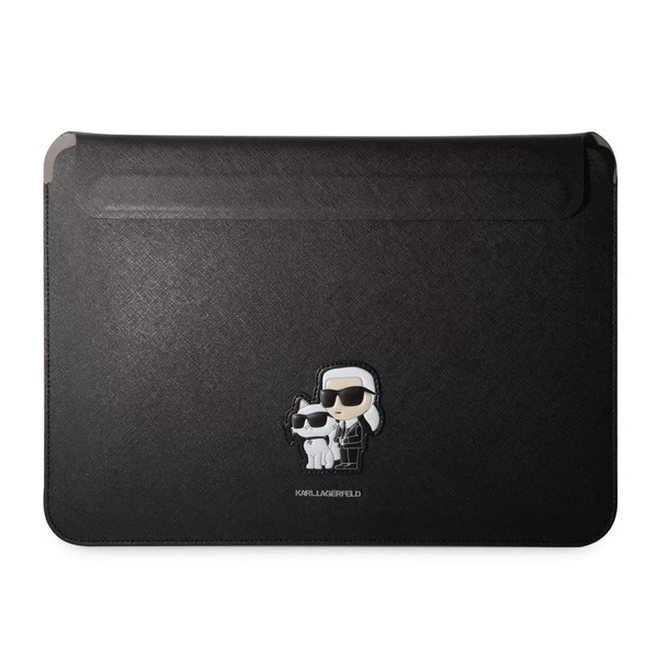 OVITEK ZA PRENOSNIK KARL LAGERFELD 14 ETUI KARL&CHOUPETTE ČRNA