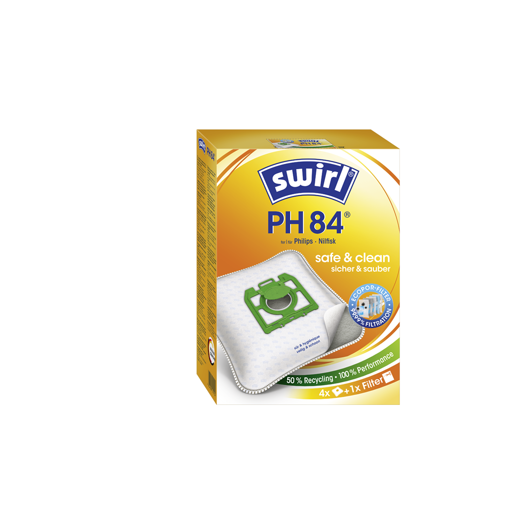 Swirl PH 84 MP Plus AirSpace Porzsák (4 db / csomag) (179404)