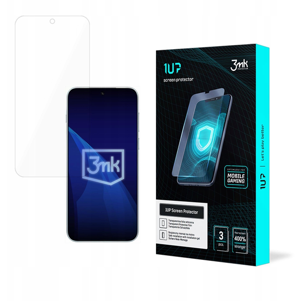 3x Hydrogelová ochranná Fólie na displej pro Vivo X300 Pro - 3mk 1UP
