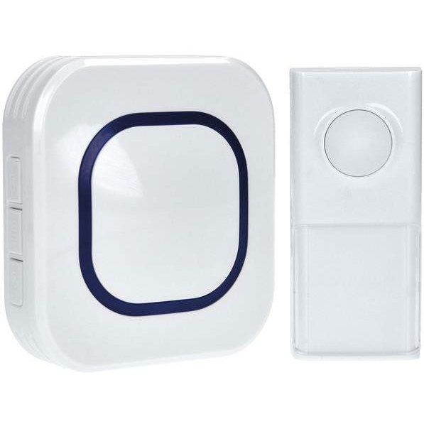 Solight vezeték nélküli ajtócsengő, 250m, fehér, tanulási kóddal (1L49)