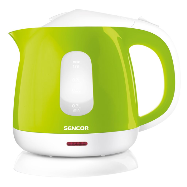 RYCHLOVARNÁ KONVICE BEZDRÁTOVÁ SENCOR 1L 1100W ZELENÁ