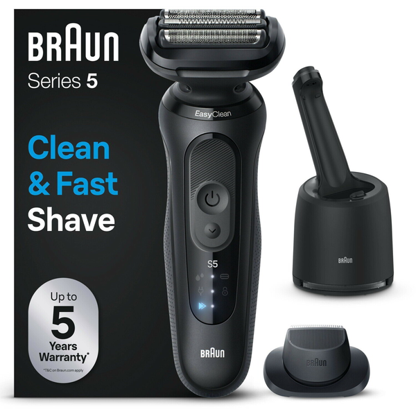 Braun Series 5 52-N7200cc Фолио за самобръсначка Тример Черен